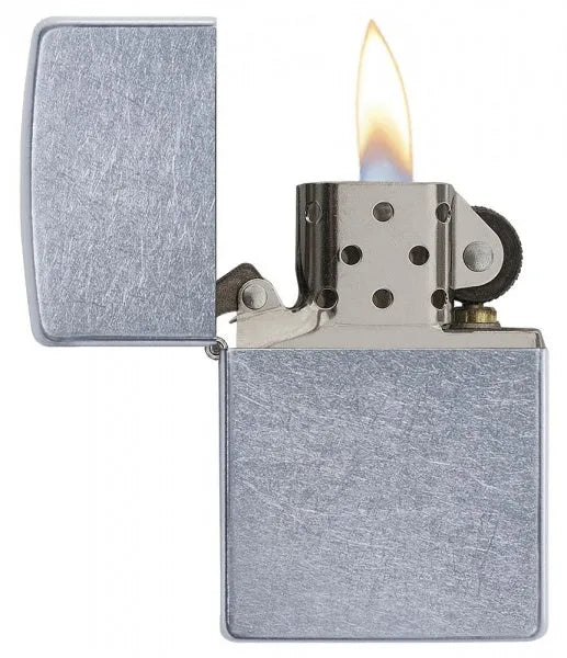 Zippo - Regular Street Chrome - Game-On.no