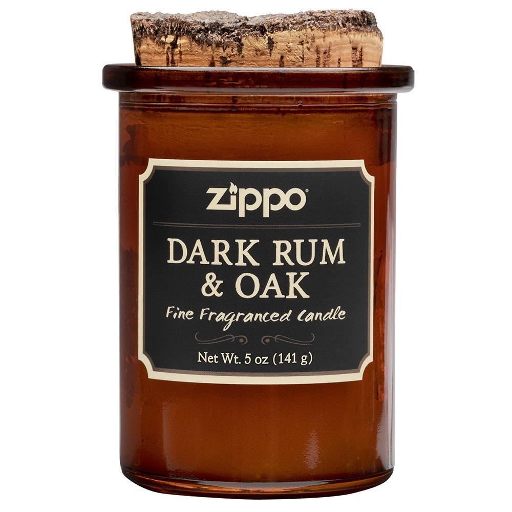 Zippo - Spirit Candle Duftkerze - Dunkler Rum & Eiche - Game-On.no