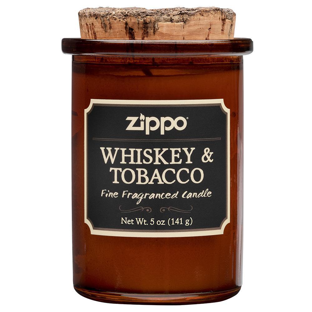 Zippo - Spirit Candle Duftkerze - Whiskey & Tabak - Game-On.no