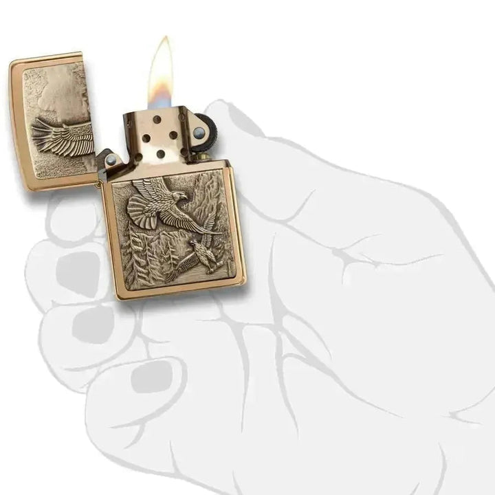 Zippo - Svevende Ørn - Game-On.no