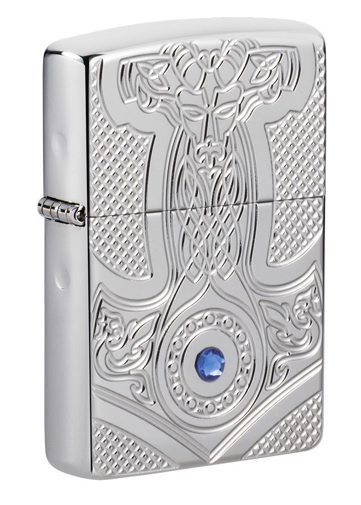 Zippo - Tors Hammer (Mjølner) Design Limited - Panssarisytytin - Game-On.no