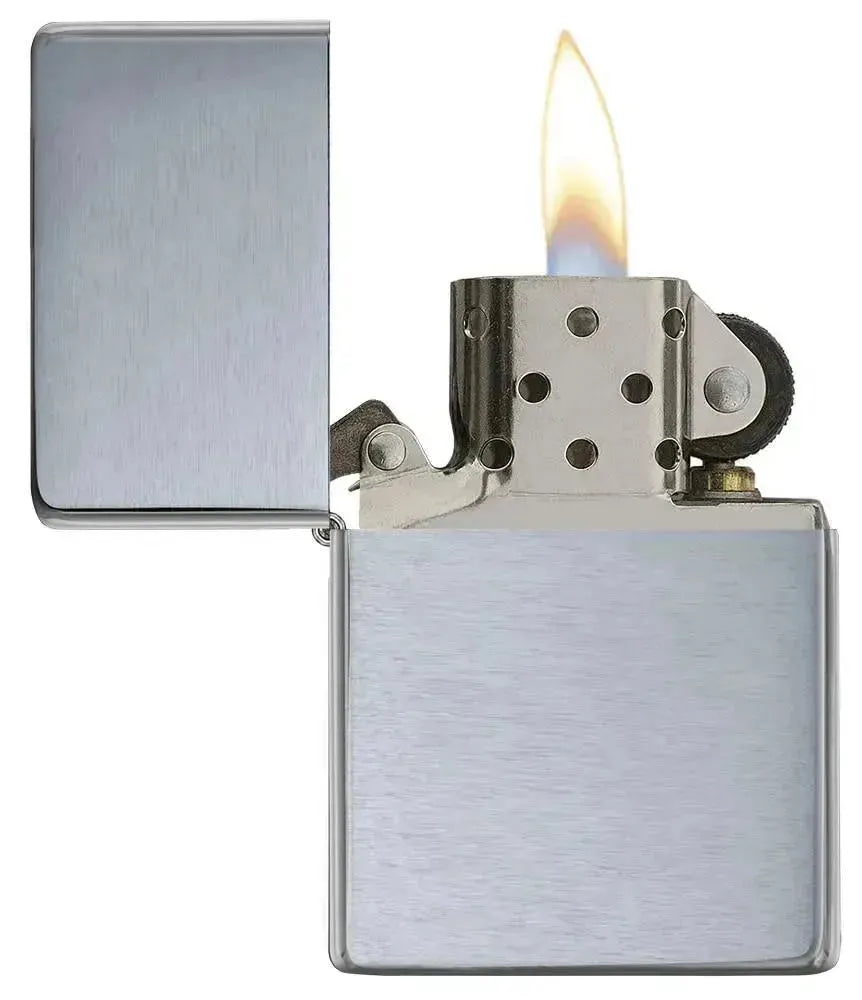 Zippo - Vintage 1937 Børstet Stål - Game-On.no