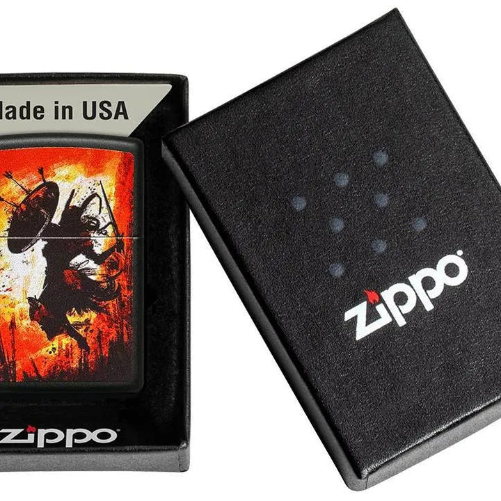 Zippo - Warrior Design - Game-On.no